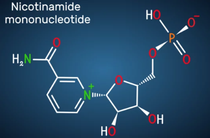 NAD injections reviews showing a vial and syringe with a five star review concept